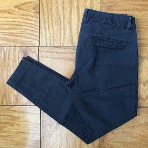 Old Navy Mid-Rise Pixie Ankle Pant in Heather Gray